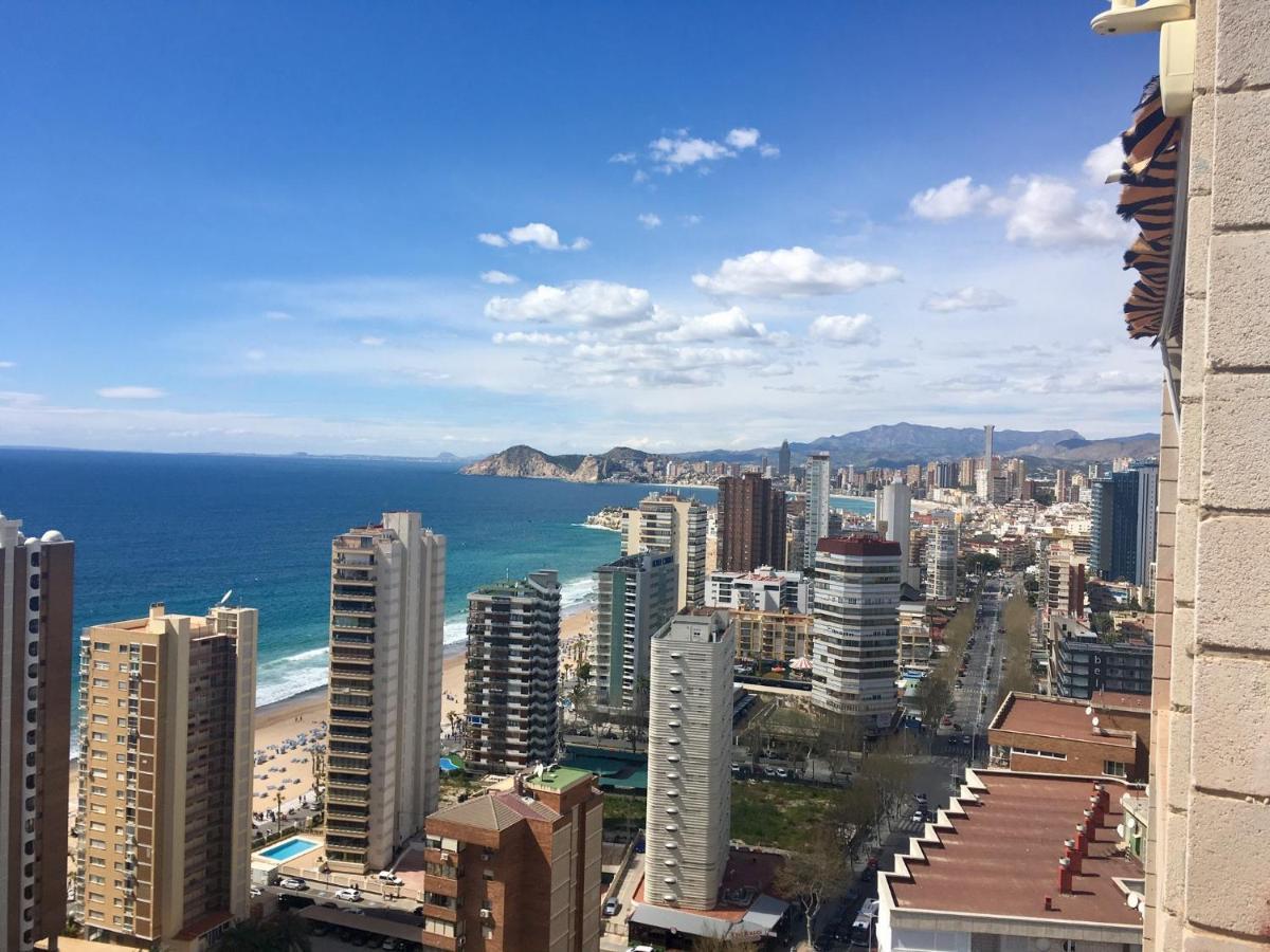 Апартаменты Cielo Benidorm Con Vistas Panoramicas Экстерьер фото