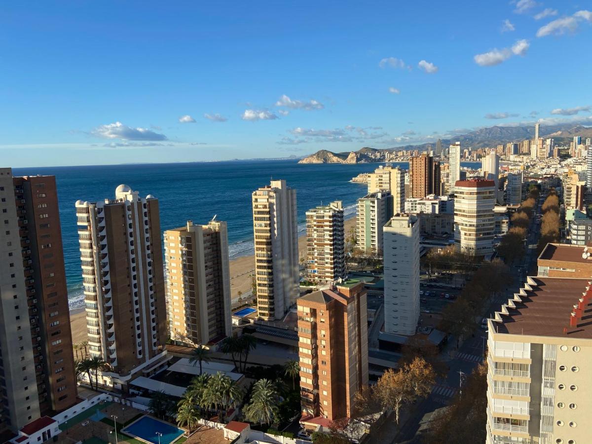 Апартаменты Cielo Benidorm Con Vistas Panoramicas Экстерьер фото