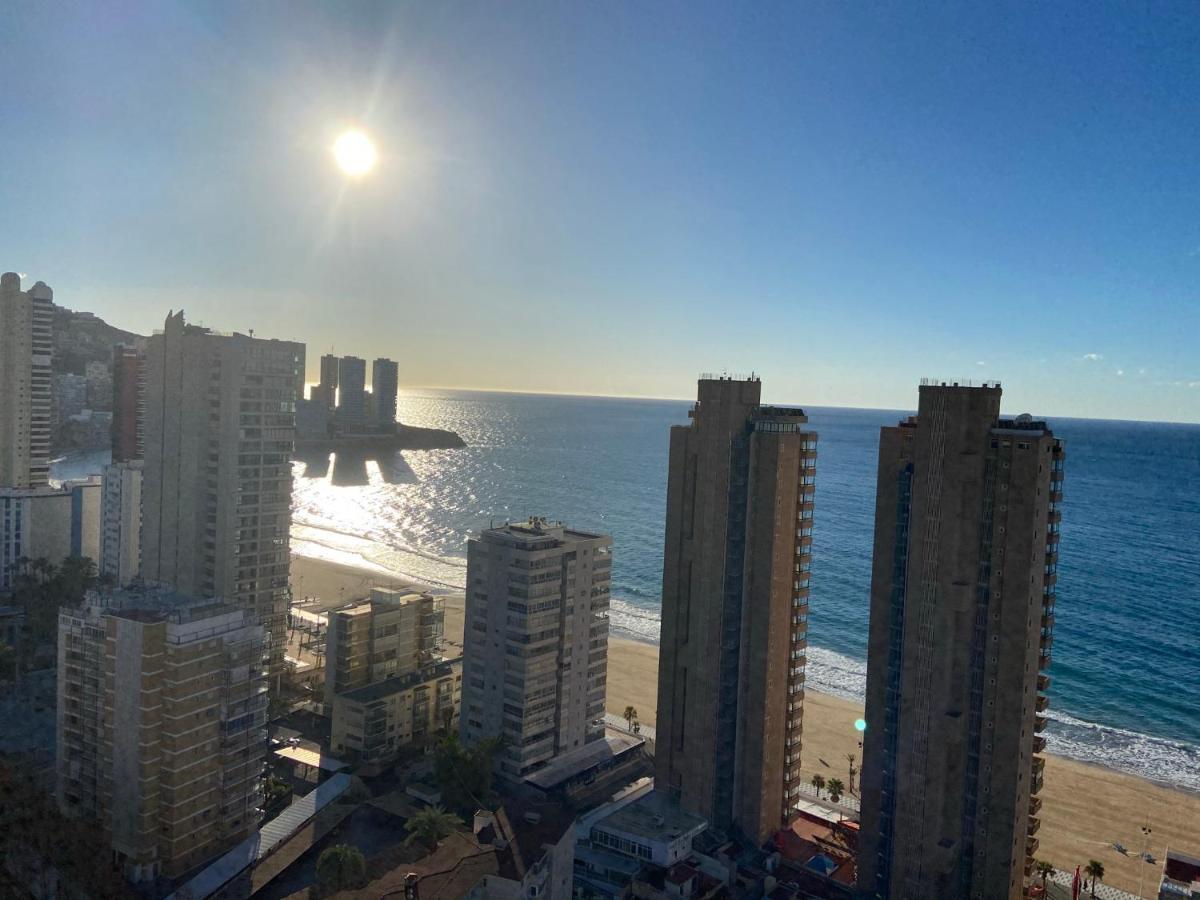 Апартаменты Cielo Benidorm Con Vistas Panoramicas Экстерьер фото